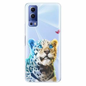 Odolné silikonové pouzdro iSaprio - Leopard With Butterfly - Vivo Y52 5G obraz