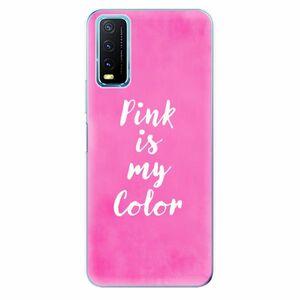 Odolné silikonové pouzdro iSaprio - Pink is my color - Vivo Y20s obraz