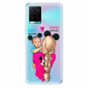 Odolné silikonové pouzdro iSaprio - Mama Mouse Blonde and Boy - Vivo Y21 / Y21s / Y33s obraz