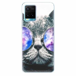 Odolné silikonové pouzdro iSaprio - Galaxy Cat - Vivo Y21 / Y21s / Y33s obraz