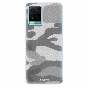 Odolné silikonové pouzdro iSaprio - Gray Camuflage 02 - Vivo Y21 / Y21s / Y33s obraz