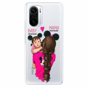 Odolné silikonové pouzdro iSaprio - Mama Mouse Brunette and Girl - Xiaomi Poco F3 obraz