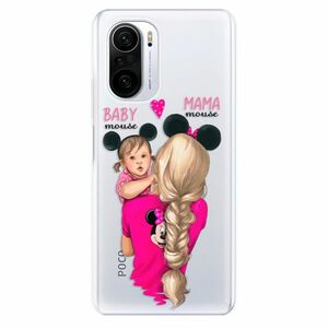 Odolné silikonové pouzdro iSaprio - Mama Mouse Blond and Girl - Xiaomi Poco F3 obraz
