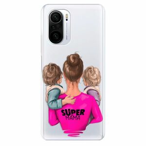 Odolné silikonové pouzdro iSaprio - Super Mama - Two Boys - Xiaomi Poco F3 obraz