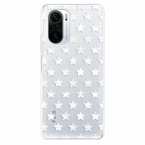 Odolné silikonové pouzdro iSaprio - Stars Pattern - white - Xiaomi Poco F3 obraz