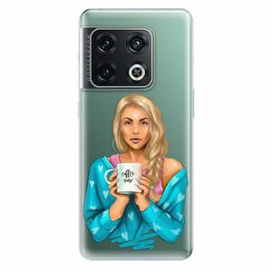 Odolné silikonové pouzdro iSaprio - Coffe Now - Blond - OnePlus 10 Pro obraz