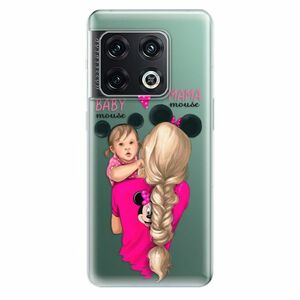 Odolné silikonové pouzdro iSaprio - Mama Mouse Blond and Girl - OnePlus 10 Pro obraz