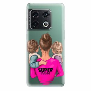 Odolné silikonové pouzdro iSaprio - Super Mama - Two Boys - OnePlus 10 Pro obraz