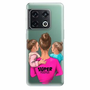 Odolné silikonové pouzdro iSaprio - Super Mama - Two Girls - OnePlus 10 Pro obraz