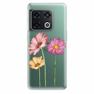 Odolné silikonové pouzdro iSaprio - Three Flowers - OnePlus 10 Pro obraz