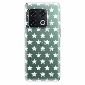 Odolné silikonové pouzdro iSaprio - Stars Pattern - white - OnePlus 10 Pro obraz