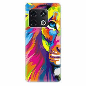 Odolné silikonové pouzdro iSaprio - Rainbow Lion - OnePlus 10 Pro obraz