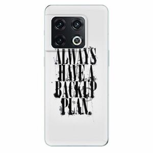 Odolné silikonové pouzdro iSaprio - Backup Plan - OnePlus 10 Pro obraz