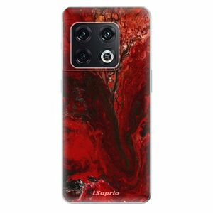 Odolné silikonové pouzdro iSaprio - RedMarble 17 - OnePlus 10 Pro obraz