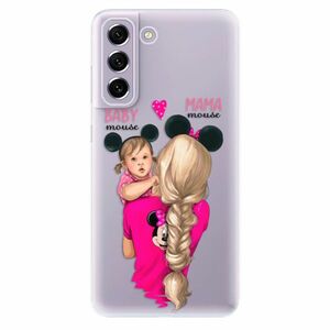 Odolné silikonové pouzdro iSaprio - Mama Mouse Blond and Girl - Samsung Galaxy S21 FE 5G obraz