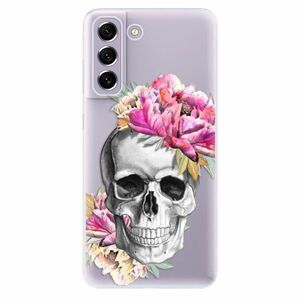 Odolné silikonové pouzdro iSaprio - Pretty Skull - Samsung Galaxy S21 FE 5G obraz