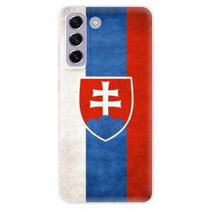 Odolné silikonové pouzdro iSaprio - Slovakia Flag - Samsung Galaxy S21 FE 5G obraz