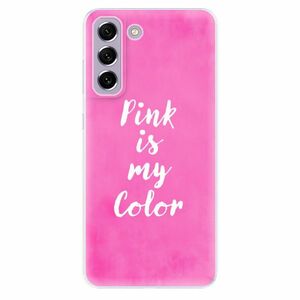 Odolné silikonové pouzdro iSaprio - Pink is my color - Samsung Galaxy S21 FE 5G obraz
