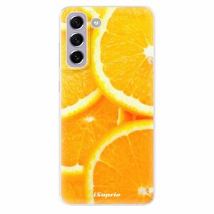 Odolné silikonové pouzdro iSaprio - Orange 10 - Samsung Galaxy S21 FE 5G obraz