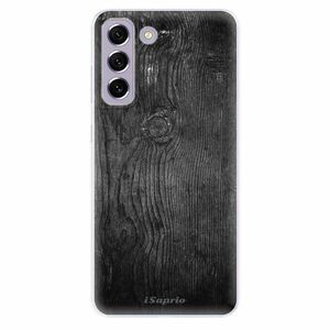 Odolné silikonové pouzdro iSaprio - Black Wood 13 - Samsung Galaxy S21 FE 5G obraz