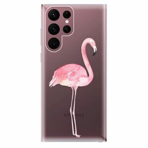 Odolné silikonové pouzdro iSaprio - Flamingo 01 - Samsung Galaxy S22 Ultra 5G obraz
