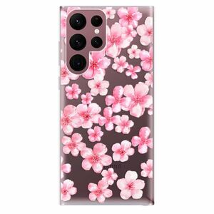 Odolné silikonové pouzdro iSaprio - Flower Pattern 05 - Samsung Galaxy S22 Ultra 5G obraz