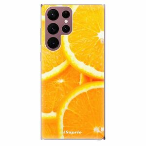 Odolné silikonové pouzdro iSaprio - Orange 10 - Samsung Galaxy S22 Ultra 5G obraz