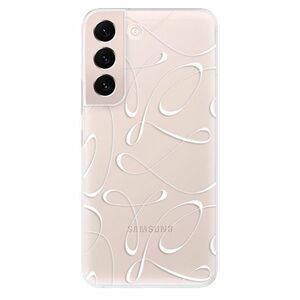 Odolné silikonové pouzdro iSaprio - Fancy - white - Samsung Galaxy S22+ 5G obraz