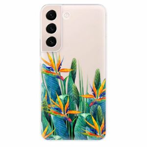 Odolné silikonové pouzdro iSaprio - Exotic Flowers - Samsung Galaxy S22+ 5G obraz