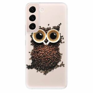 Odolné silikonové pouzdro iSaprio - Owl And Coffee - Samsung Galaxy S22+ 5G obraz