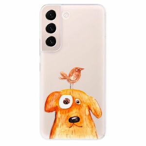 Odolné silikonové pouzdro iSaprio - Dog And Bird - Samsung Galaxy S22+ 5G obraz