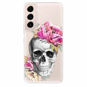 Odolné silikonové pouzdro iSaprio - Pretty Skull - Samsung Galaxy S22+ 5G obraz