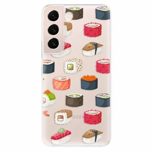 Odolné silikonové pouzdro iSaprio - Sushi Pattern - Samsung Galaxy S22+ 5G obraz