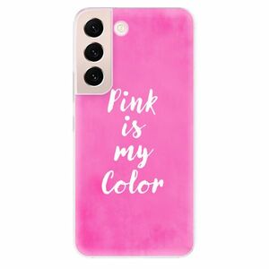 Odolné silikonové pouzdro iSaprio - Pink is my color - Samsung Galaxy S22+ 5G obraz