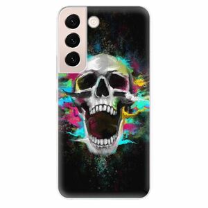 Odolné silikonové pouzdro iSaprio - Skull in Colors - Samsung Galaxy S22+ 5G obraz