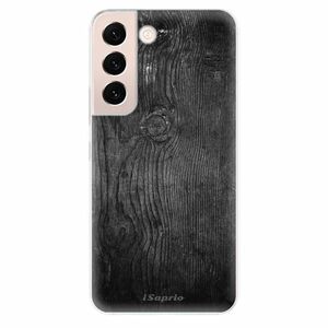 Odolné silikonové pouzdro iSaprio - Black Wood 13 - Samsung Galaxy S22+ 5G obraz