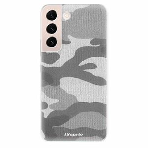 Odolné silikonové pouzdro iSaprio - Gray Camuflage 02 - Samsung Galaxy S22+ 5G obraz