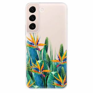 Odolné silikonové pouzdro iSaprio - Exotic Flowers - Samsung Galaxy S22 5G obraz