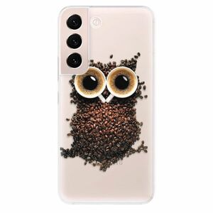 Odolné silikonové pouzdro iSaprio - Owl And Coffee - Samsung Galaxy S22 5G obraz
