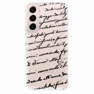 Odolné silikonové pouzdro iSaprio - Handwriting 01 - black - Samsung Galaxy S22 5G obraz