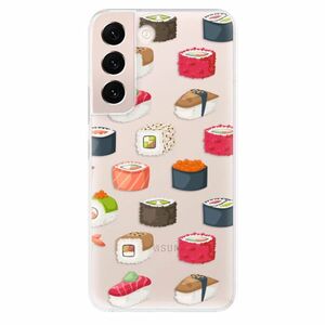 Odolné silikonové pouzdro iSaprio - Sushi Pattern - Samsung Galaxy S22 5G obraz