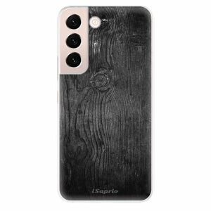 Odolné silikonové pouzdro iSaprio - Black Wood 13 - Samsung Galaxy S22 5G obraz