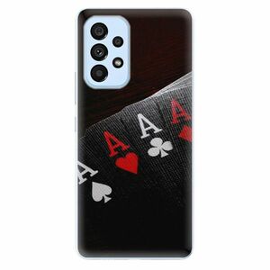 Odolné silikonové pouzdro iSaprio - Poker - Samsung Galaxy A73 5G obraz