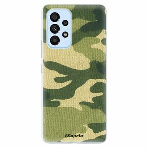 Odolné silikonové pouzdro iSaprio - Green Camuflage 01 - Samsung Galaxy A73 5G obraz
