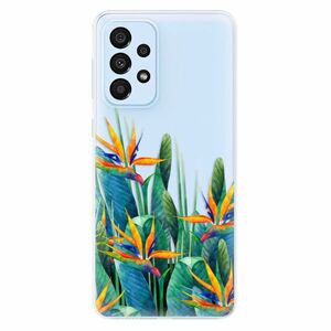Odolné silikonové pouzdro iSaprio - Exotic Flowers - Samsung Galaxy A33 5G obraz