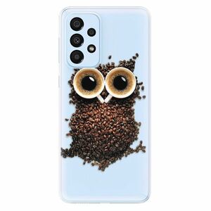 Odolné silikonové pouzdro iSaprio - Owl And Coffee - Samsung Galaxy A33 5G obraz