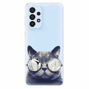 Odolné silikonové pouzdro iSaprio - Crazy Cat 01 - Samsung Galaxy A33 5G obraz