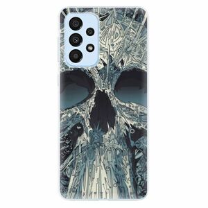 Odolné silikonové pouzdro iSaprio - Abstract Skull - Samsung Galaxy A33 5G obraz