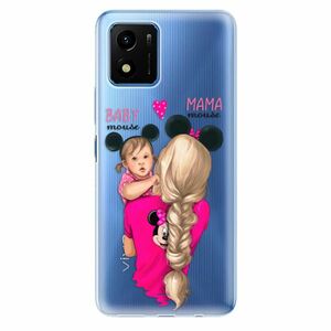 Odolné silikonové pouzdro iSaprio - Mama Mouse Blond and Girl - Vivo Y01 obraz