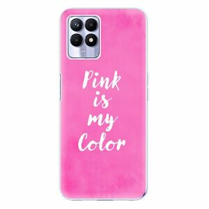 Odolné silikonové pouzdro iSaprio - Pink is my color - Realme 8i obraz